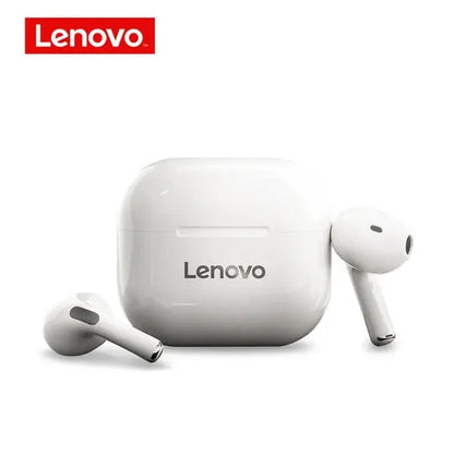 Lenovo LP40 Earphones TWS Wireless Bluetooth 5.0 Earbuds Bass Touch Control Stereo Noise Reduction Long Standby Original Choice