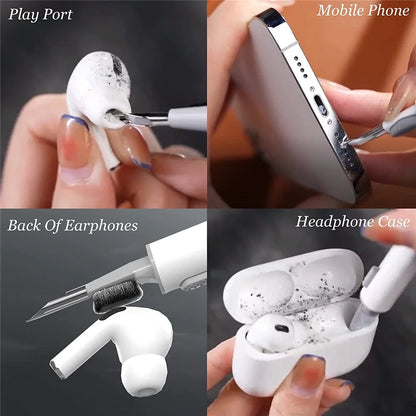 Bluetooth Earbud Cleaning Pen Wireless Earphones Cleaner Kit Clean Brush for Airpods Pro Bluetooth Earphones Case Cleaning Tools