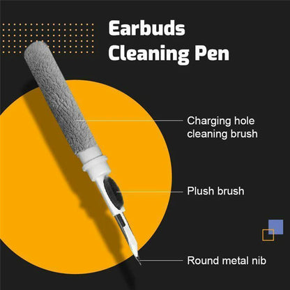 Bluetooth Earbud Cleaning Pen Wireless Earphones Cleaner Kit Clean Brush for Airpods Pro Bluetooth Earphones Case Cleaning Tools